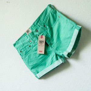 Levi's 501 Mid Rise Shorts